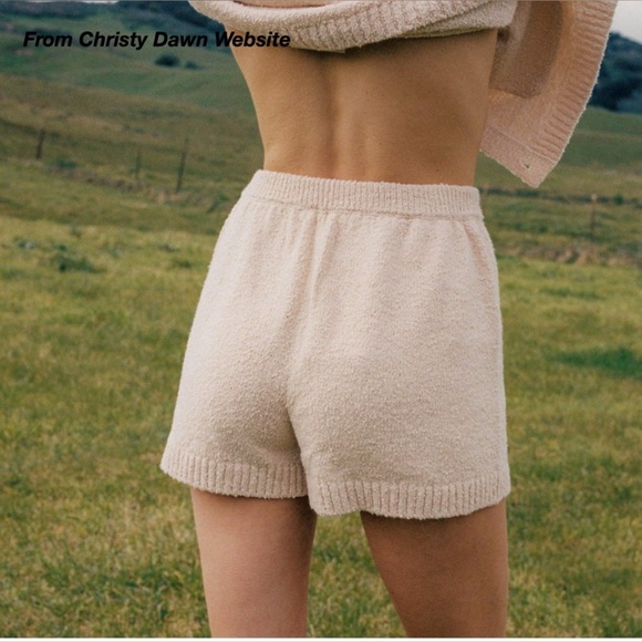 Christy Dawn Aspen Short in Linen Boucle - Picture 4 of 4
